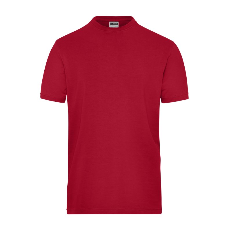 T-Shirt Unisex BIO Stretch-T Workwear  Red M