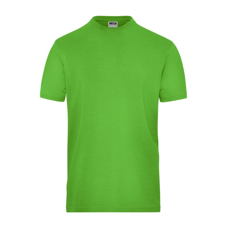 T-Shirt Unisex BIO Stretch-T Workwear  Lime-green 5XL