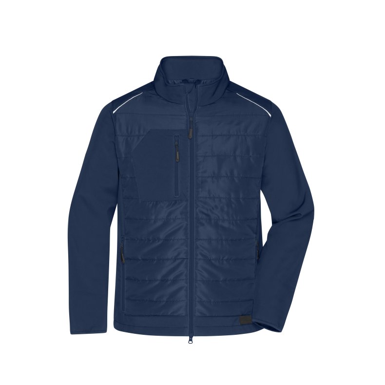 Hybrid jakke til m�nd. Fra str. XS til 6XL. Jn1820 Navy/Navy 5XL