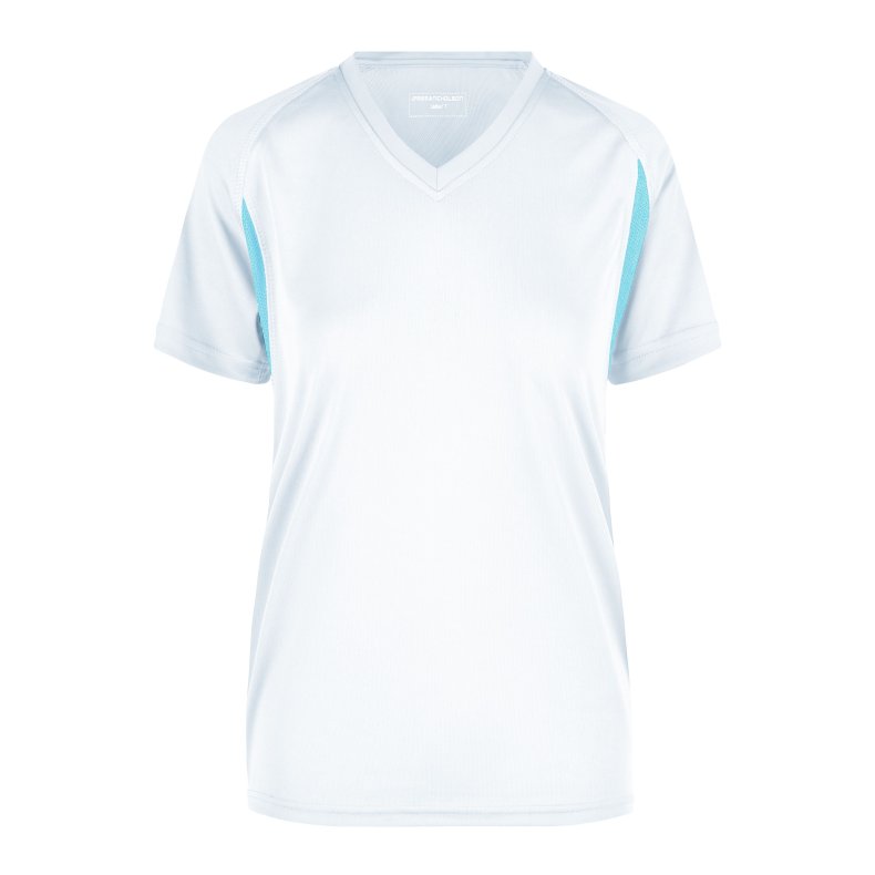 Lbe T-shirt Ladies Running-T - White/Ocean