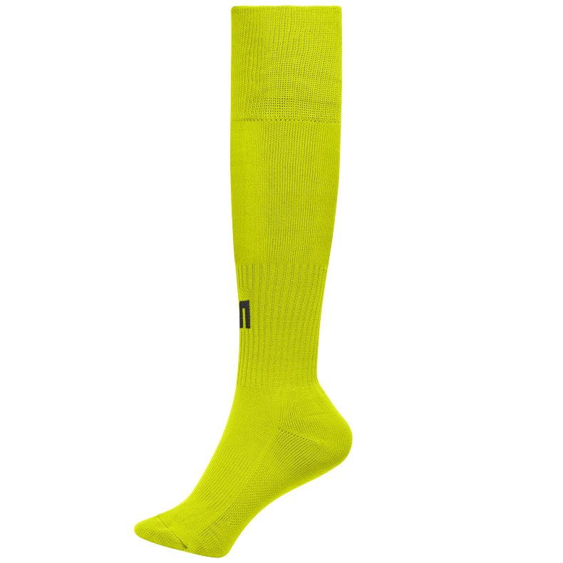 Fodbold str�mper i alle str., findes i mange farver Acid-Yellow L