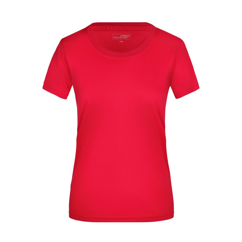 Dame Sports T-shirt Ladie&acute;s Active-T Red 3XL
