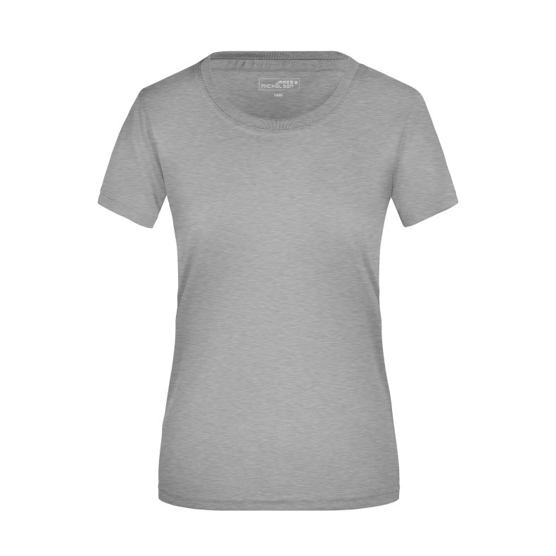 Dame Sports T-shirt Ladie&acute;s Active-T Light-Melange XXL