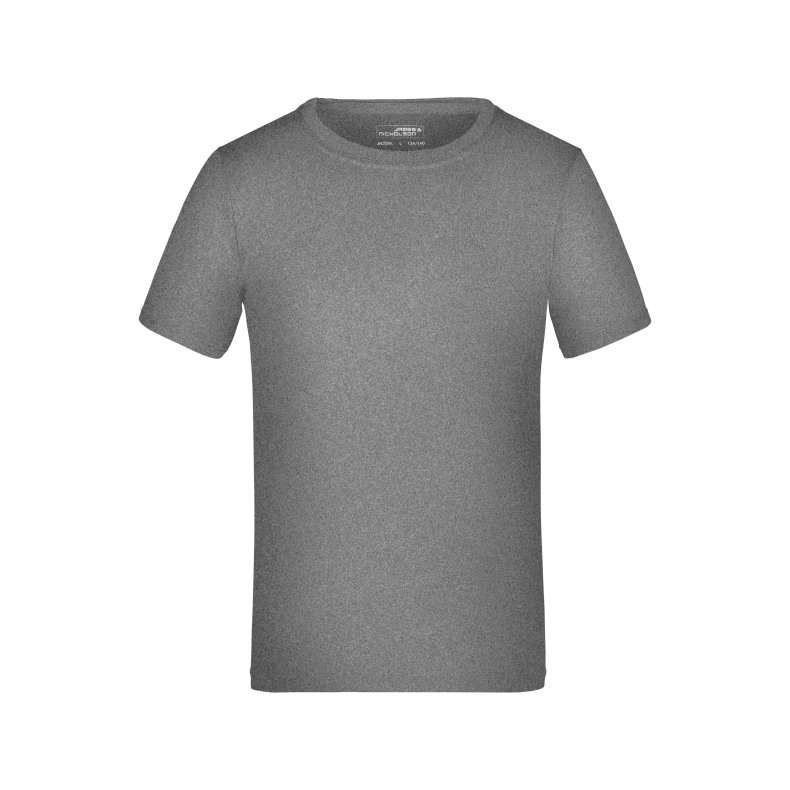 Sports T-shirt Active-T Junior / B�rn  Dark-Melange XL/Jr