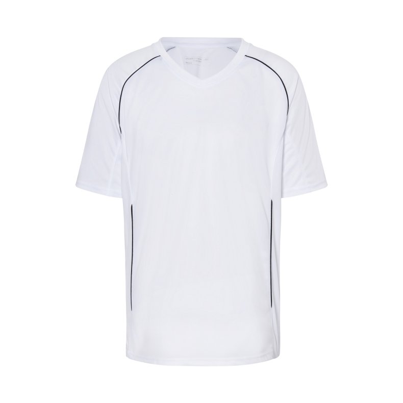 Sports bluse/ T-shirt Unisex.  White/Black XL