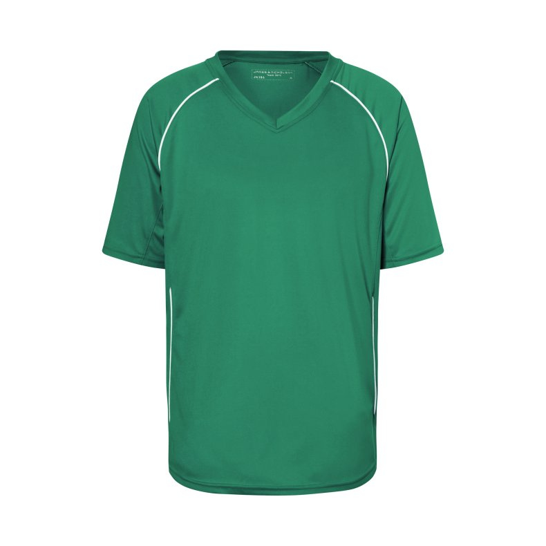 Sports bluse/ T-shirt Unisex.  Green/White M