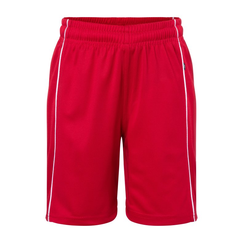Basic Shorts til Junior Red/White XL/Jr