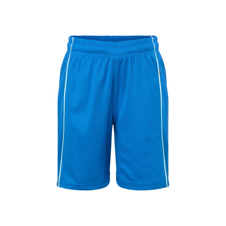 Basic Shorts til Junior Royal/White S/Jr