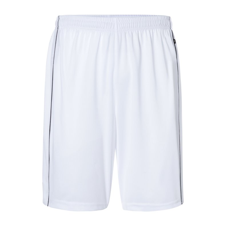 Basic Shorts Unisex White/Black M