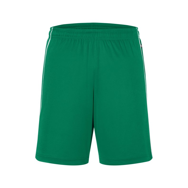 Basic Shorts Unisex Green/White M