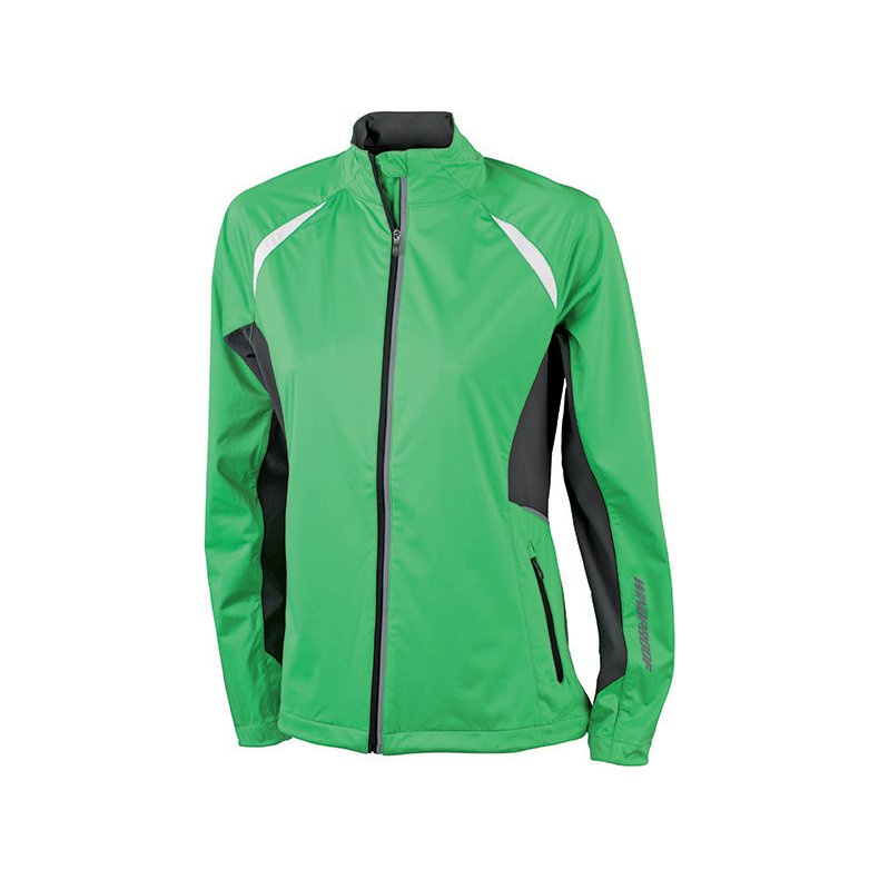 Sports jakke Ladies&acute;Sports Jacket Windprof  - Green/carbon