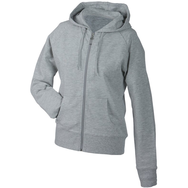 Dame Httejakke / Ladies Hooded Jacket - Grey-Heather / Grlyng 