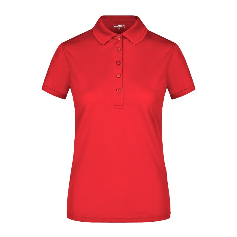 Dame Polo Ladie&acute;s Active Polo - Red