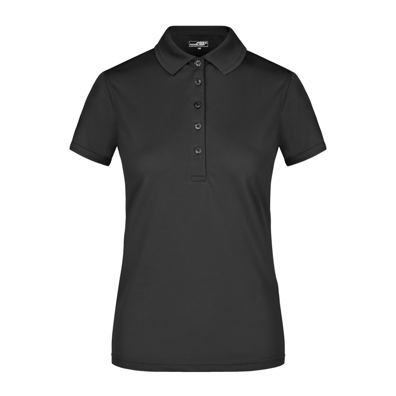 Dame Polo Ladie&acute;s Active Polo - Black