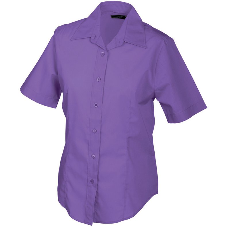 Dame skjorte Ladies Promotion Blouse SSL - Purple