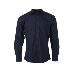 Herre Skjorte/Men�s Shirt LSL/Lange �rmer Poplin - i mange farver