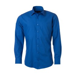 Herre Skjorte/Men�s Shirt LSL/Lange �rmer Poplin - i mange farver
