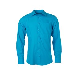 Herre Skjorte/Men�s Shirt LSL/Lange �rmer Poplin - i mange farver