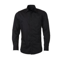 Herre Skjorte/Men�s Shirt LSL/Lange �rmer Poplin - i mange farver