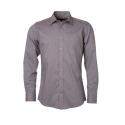 Herre Skjorte/Men�s Shirt LSL/Lange �rmer Poplin - i mange farver