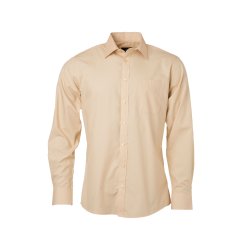 Herre Skjorte/Men�s Shirt LSL/Lange �rmer Poplin - i mange farver