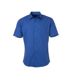 Herre skjorte /Men�s Shirt SSL Poplin/ korte �rmer - i mange farver. 
