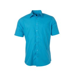 Herre skjorte /Men�s Shirt SSL Poplin/ korte �rmer - i mange farver. 