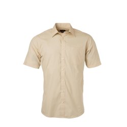 Herre skjorte /Men�s Shirt SSL Poplin/ korte �rmer - i mange farver. 