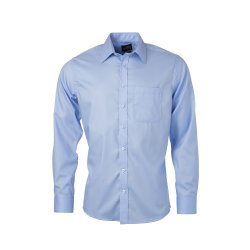 Herre Skjorte /Men�s Shirt LSL- med lange �rmer og Micro-Twill