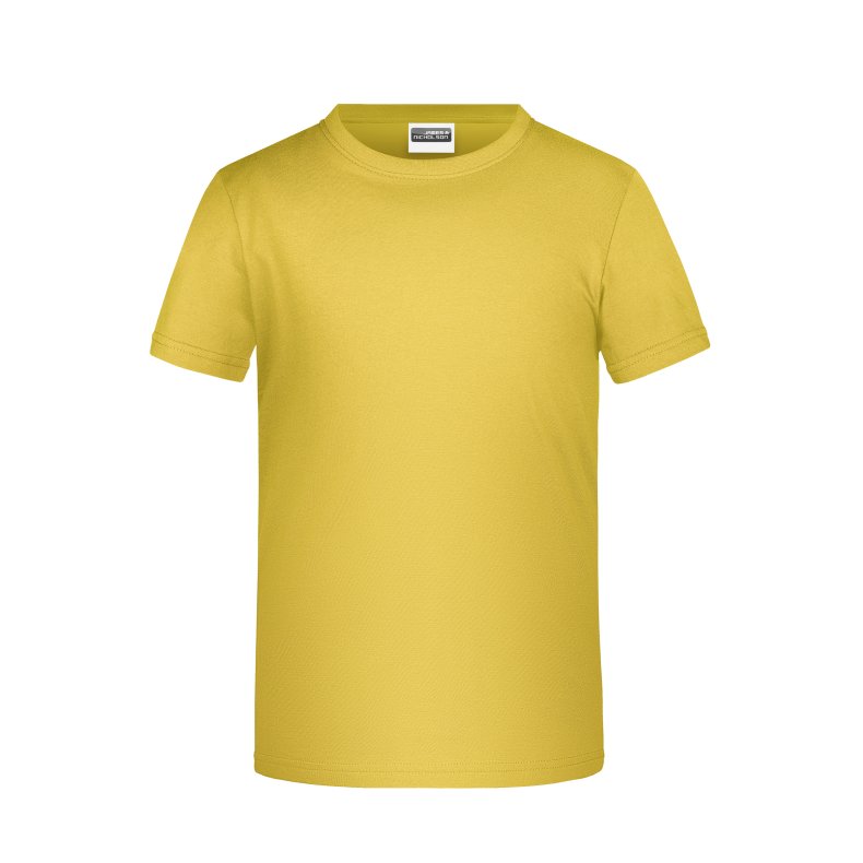 T-shirt til b�rn, findes i mange farver.  Yellow XS/Jr