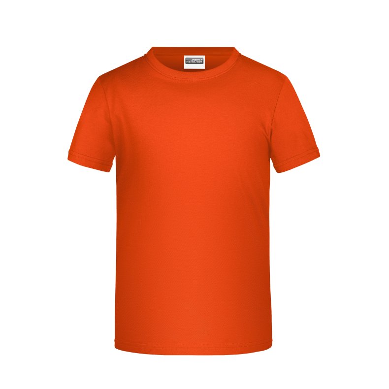 T-shirt til b�rn, findes i mange farver.  Orange L/Jr