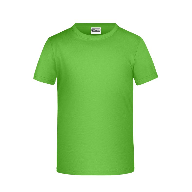 T-shirt til b�rn, findes i mange farver.  Lime-green L/Jr