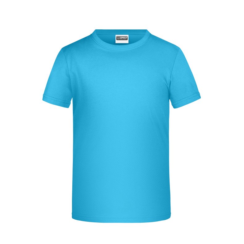 T-shirt til b�rn, findes i mange farver.  Turquoise XS/Jr