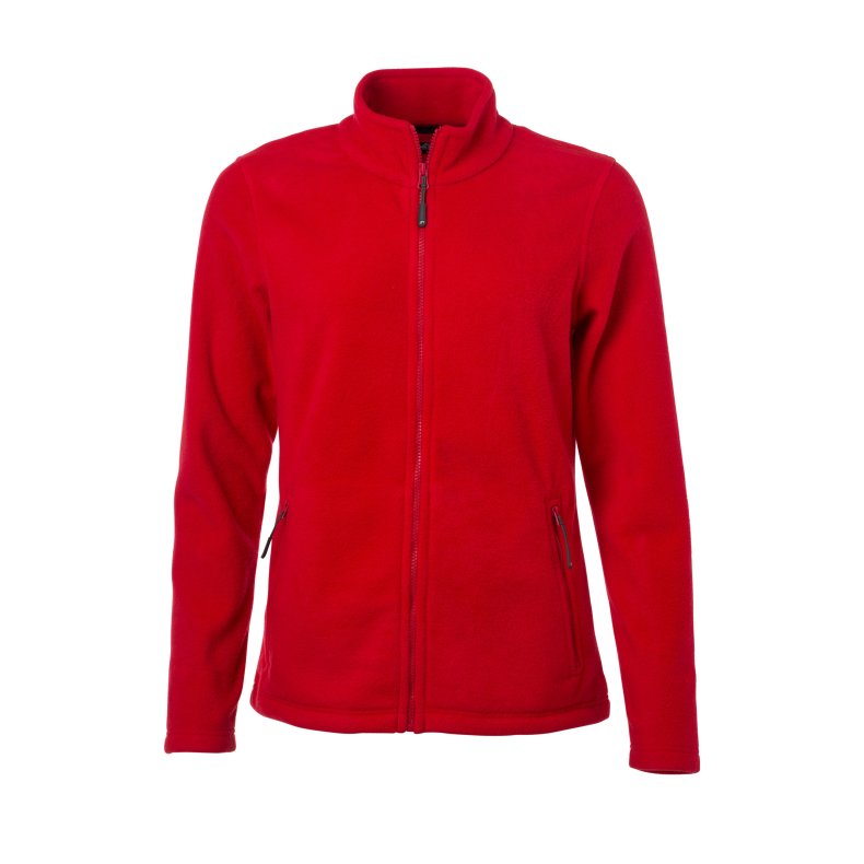 Dame Fleece tr�je / jakke JN781 Red XS