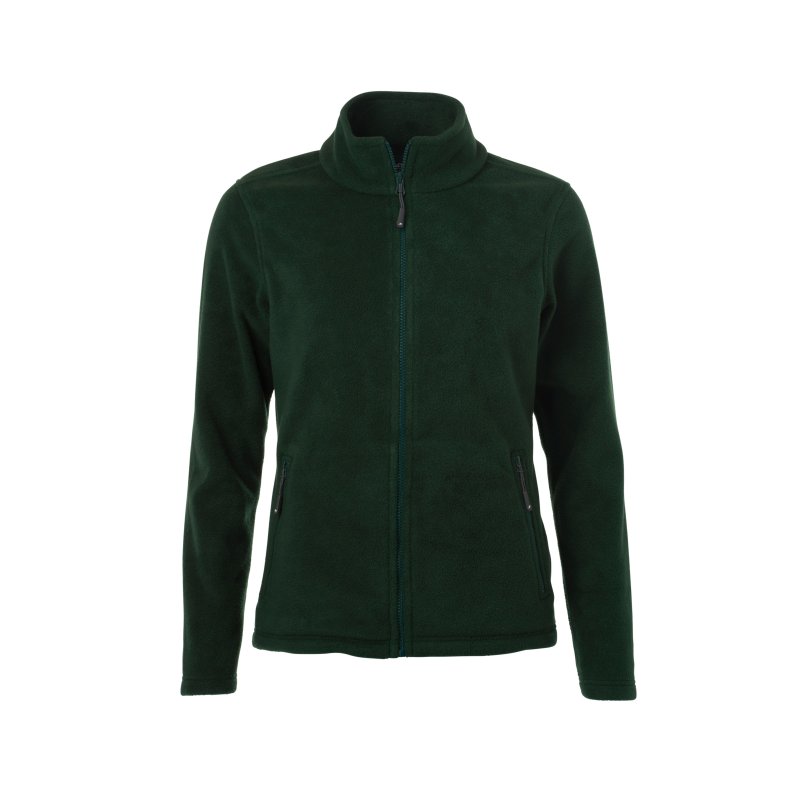 Dame Fleece tr�je / jakke JN781 Dark-Green XL