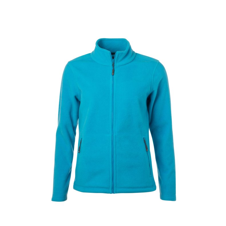 Dame Fleece tr�je / jakke JN781 Turquoise XS