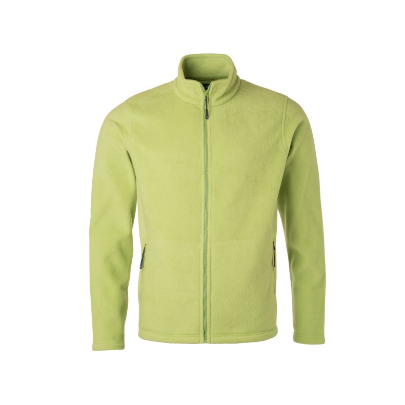 Herre Fleece tr�je / jakke JN782 str. S til 4XL Lime-green S