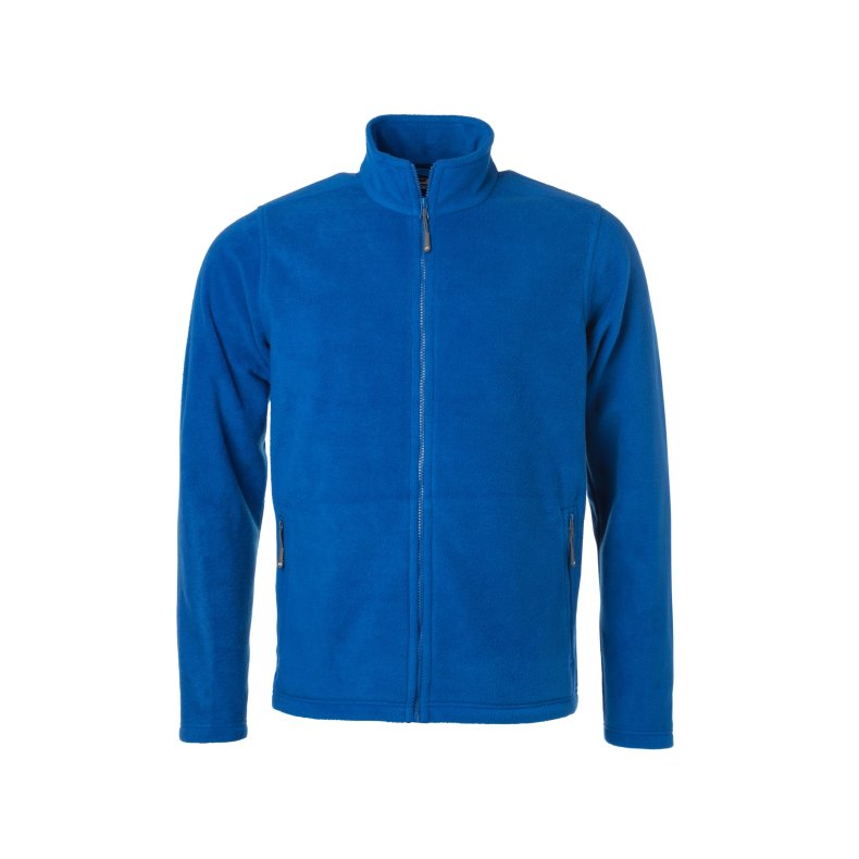 Herre Fleece tr�je / jakke JN782 str. S til 4XL Royal XL