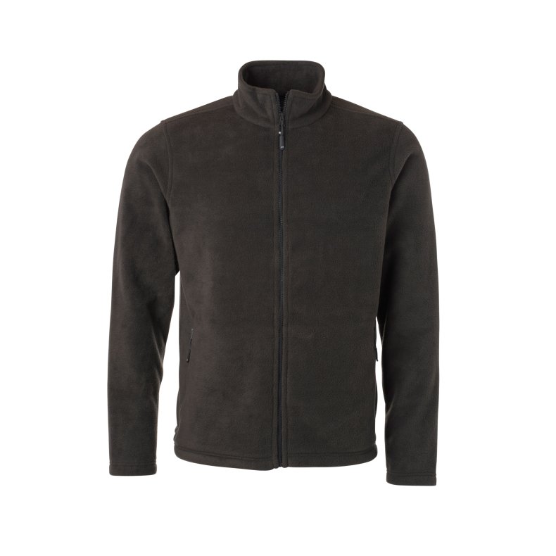 Herre Fleece tr�je / jakke JN782 str. S til 4XL Dark-Grey S