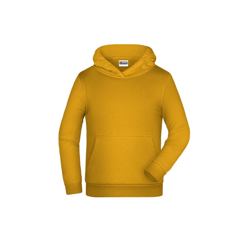 Hoodie til Junior.  Gold-Yellow XXL/Jr