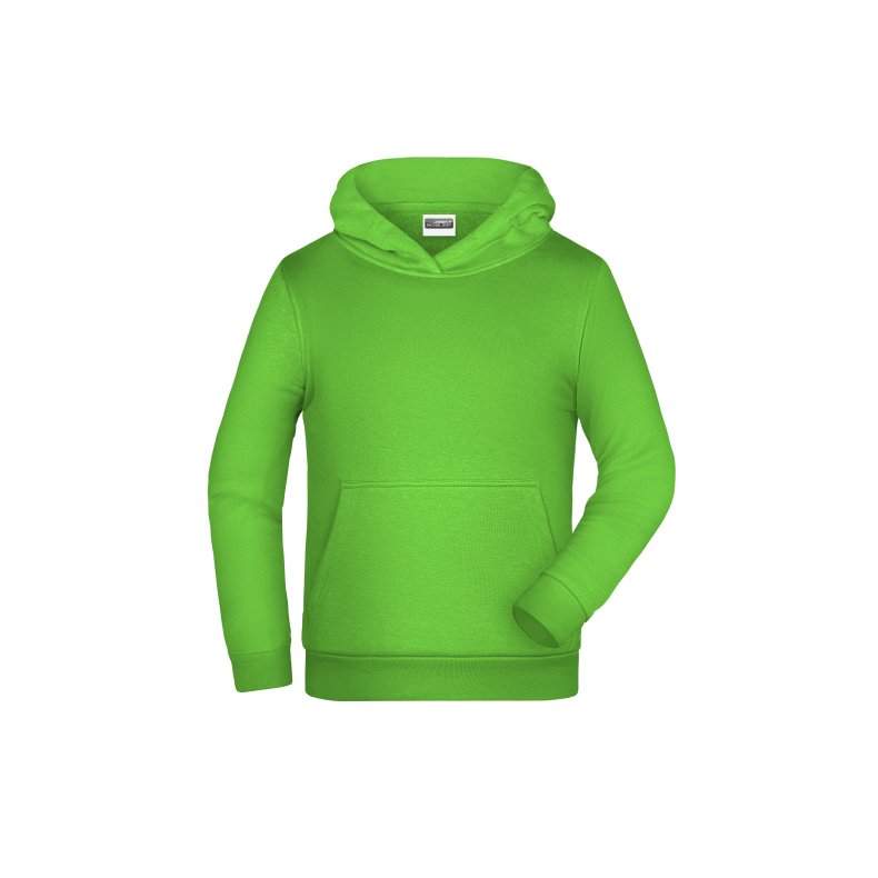Hoodie til Junior.  Lime-green XS/Jr
