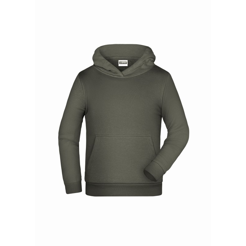 Hoodie til Junior.  Dark-Grey XXL/Jr