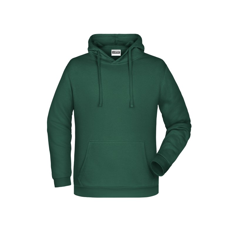 Hoodie / H�ttetr�je Unisex. Findes i virkelig mange farver. Dark-Green XXL