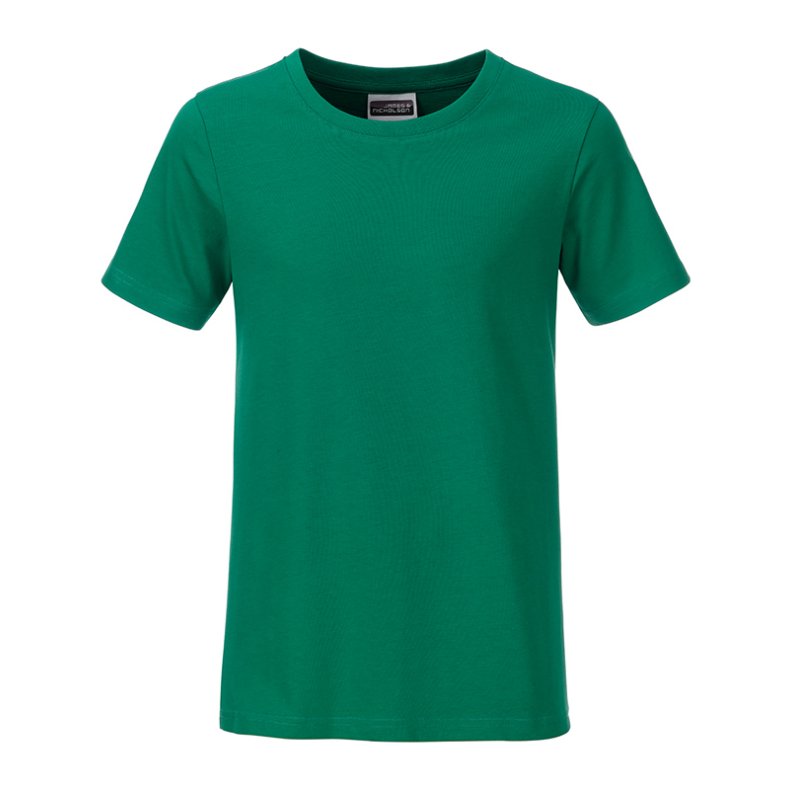 T-shirt i organic bomuld til junior / b�rn  Irish-Green L/Jr