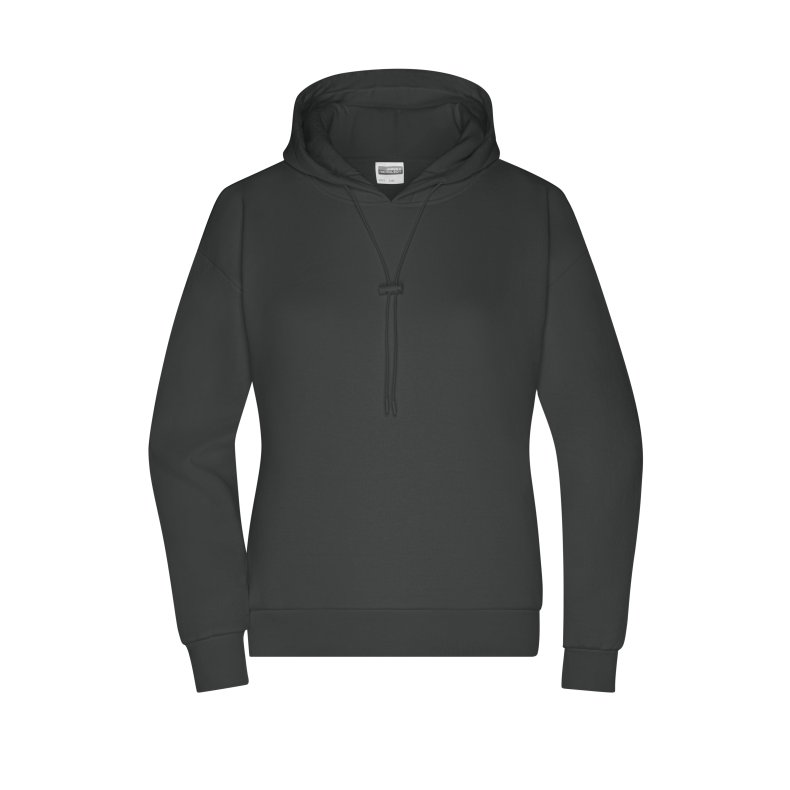 Dame Hoody 300gr. organic JN8033 Graphite XS