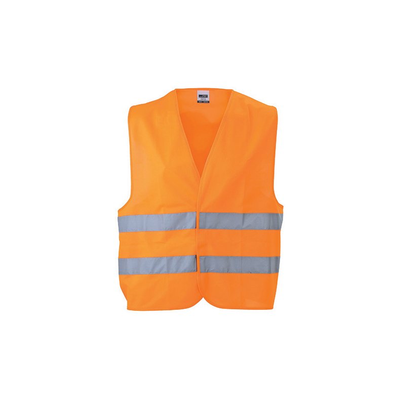 Sikkerheds vest til voksne  Fluorescent-Orange
