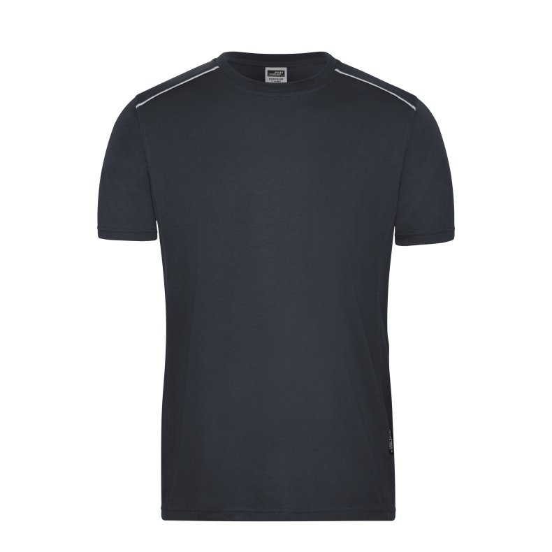 Workwear T-shirt - SOLID, meget holdbar Carbon L