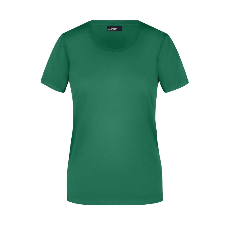 Dame T-shirt Ladies' Basic-T Dark-Green S
