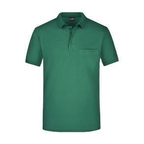 Men&acute;s Polo Pocket - Dark-Green