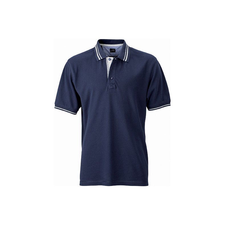 Polo Men&acute;s Lifestyle Polo - Navy/offwhite